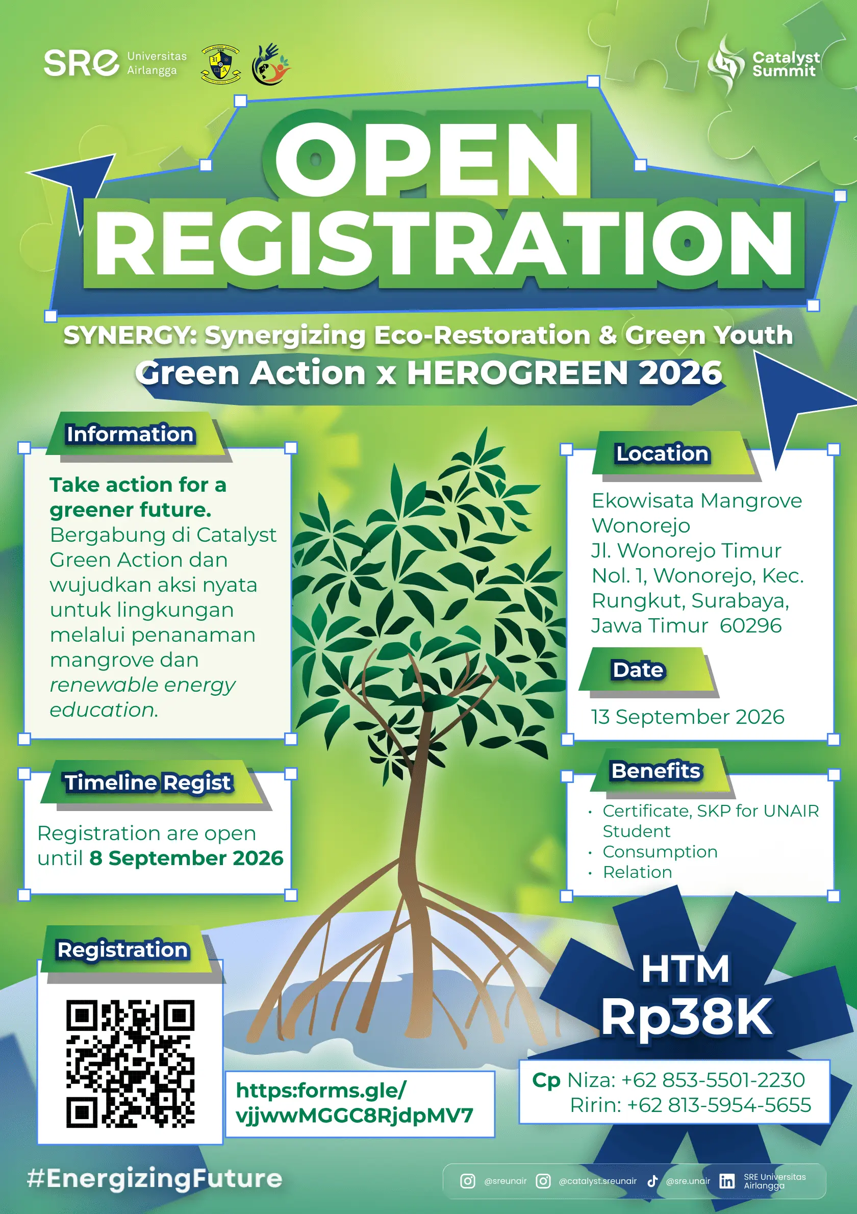 Official Catalyst Green Action 2026 poster